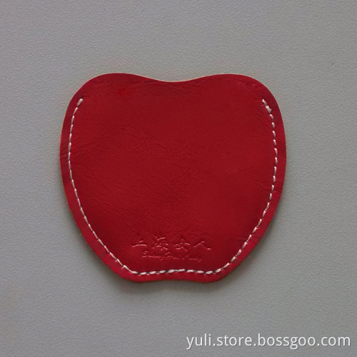 small leather gift bag jewelry pouch